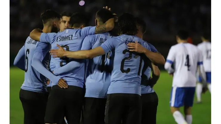 ARRIBA LA CELESTE. Uruguay llega afilada a Rusia.