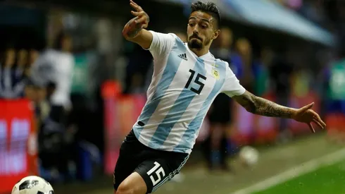 Manuel Lanzini, jugador de la Selección Argentina.