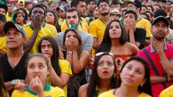 A LA ESPERA. Los fanáticos de Brasil en la última Copa del Mundo (Foto: Getty).