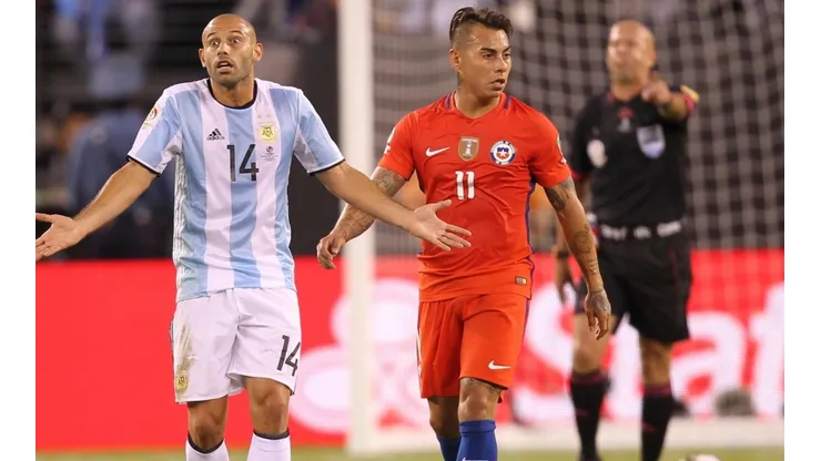 Mascherano se queja en la Copa América