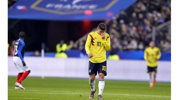 James Rodríguez envuelto en una polémica foto.