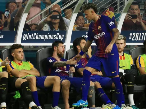 A Messi le preguntaron si le gustaría que volviese Neymar y no pudo evitar la sonrisa
