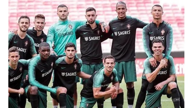 LISTOS. La Selección de Portugal quiere pisar fuerte en el Mundial de Rusia 2018.