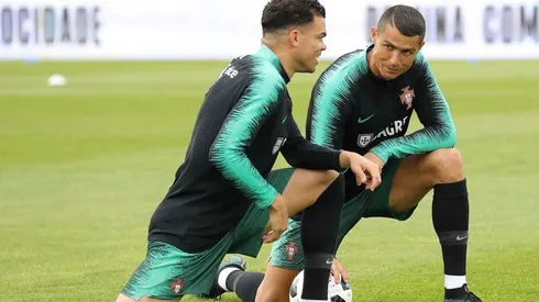 Pepe y Cristiano Ronaldo, selección de Portugal