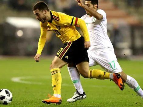 Egipto tardó 37 segundos en bajar de una patada a Hazard