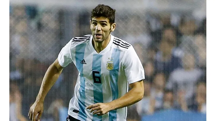 Federico Fazio en la Selección Argentina.