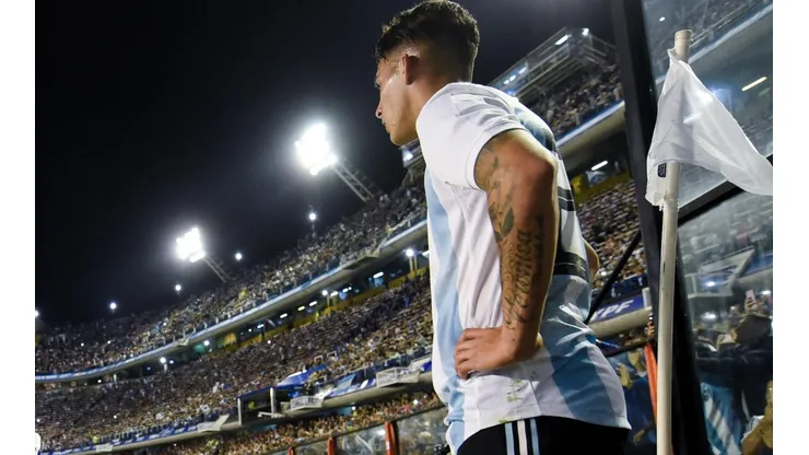 Y un día no se entrenó Cristian Pavón, el irrompible