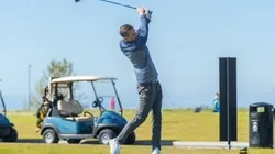 MENOS FÚTBOL, MÁS GOLF. El plantel de Islandia se relajó de una forma muy particular.