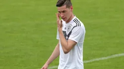 Draxler, entrenando con su país