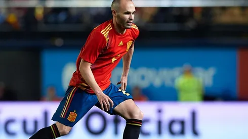 DON ANDRÉS. Iniesta en su último partido con la Selección de España (Foto: Getty).