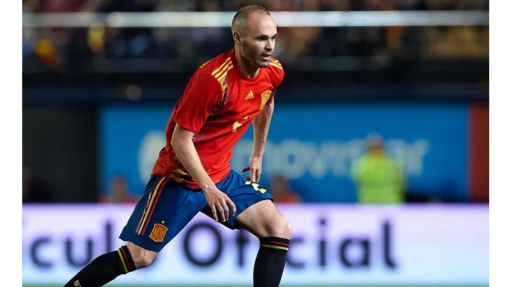 DON ANDRÉS. Iniesta en su último partido con la Selección de España (Foto: Getty).