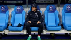 Griezmann en un amistoso con Francia