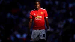 EN EL CENTRO. Paul Pogba es uno de los jugadores más criticados en Manchester United (Foto: Getty).