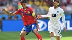 Ruiz jugó en el empate sin goles contra los ingleses, hace cuatro años, en Brasil