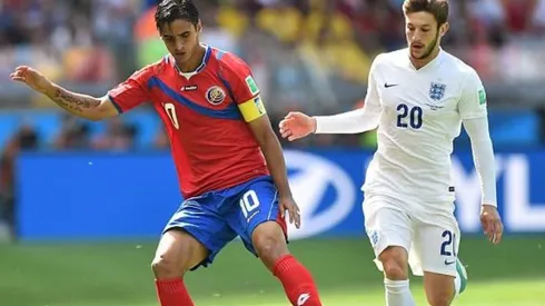 Ruiz jugó en el empate sin goles contra los ingleses, hace cuatro años, en Brasil