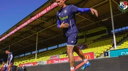 El veterano Blas Pérez tendrá la responsabilidad de superar a la defensa noruega