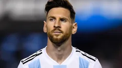 Leo Messi con la Selección Argentina