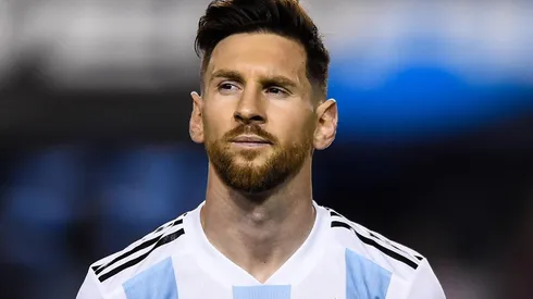 Leo Messi con la Selección Argentina