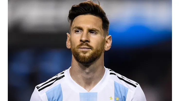 Leo Messi con la Selección Argentina