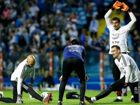 Caballero, con ventaja sobre Armani para cubrir el arco argentino en Rusia