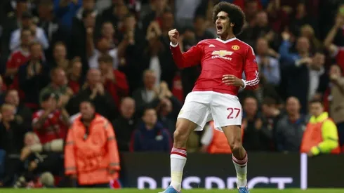 Marouane Fellaini en Manchester United.