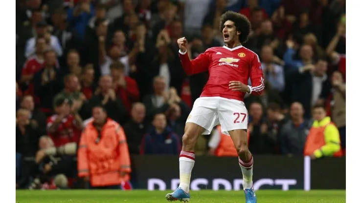 Marouane Fellaini en Manchester United.