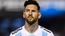 Messi con la Selección Argentina