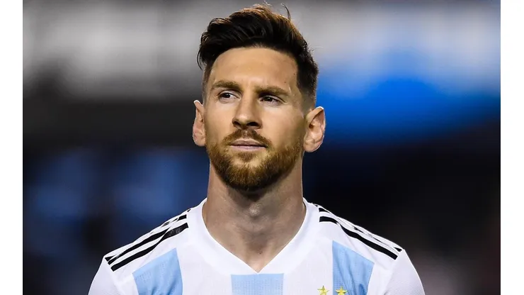 Messi con la Selección Argentina