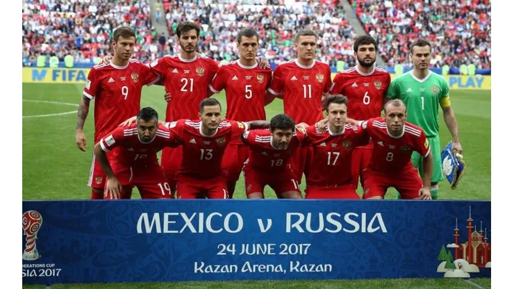 Rusia en la Copa Confederaciones.