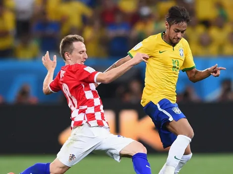 Modric a Neymar: "Te esperamos, eh"