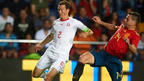 España y Suiza empataron 1-1 en Villarreal.