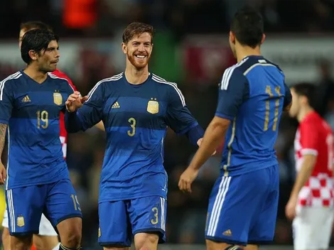 Ansaldi aprovechó el día libre y subió una foto polémica con su mujer