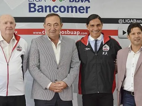 Francisco Palencia fue presentado como nuevo técnico de Lobos BUAP