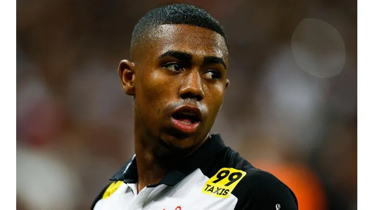Malcom durante su etapa en Corinthians.