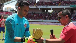 UN LÍDER. Capitán por la ausencia de Ruiz, el 1 recibió el reconocimiento.