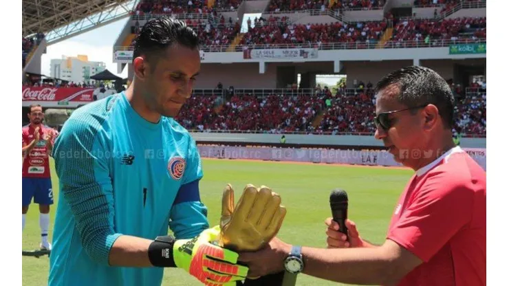UN LÍDER. Capitán por la ausencia de Ruiz, el 1 recibió el reconocimiento.