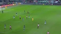 La defensa de Palmeiras hizo reír a todos.