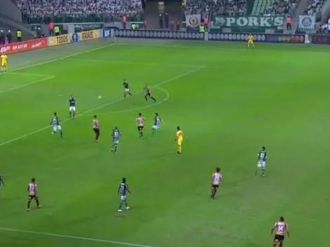 ¡Son un desastre! Descalabro defensivo de Palmeiras y gol de Sao Paulo