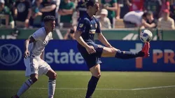 Portland vino de atrás y empató a LA Galaxy