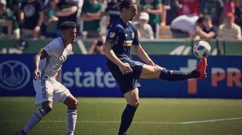 Portland vino de atrás y empató a LA Galaxy