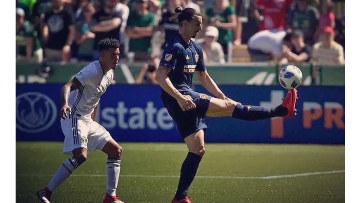 Portland vino de atrás y empató a LA Galaxy