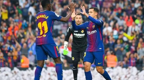 Foto de Dembélé, jugador de Barcelona.