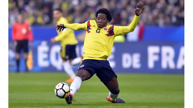 LA ROCA. Carlos Sánchez contra Francia con la Selección Colombia (Foto: Getty).
