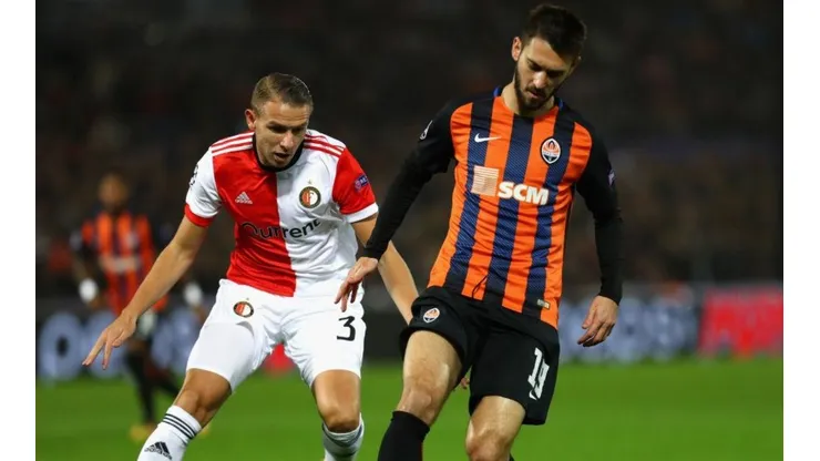 Facundo Ferreyra en el conjunto ucraniano.