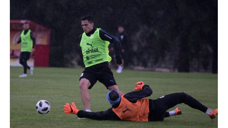 La celeste completó su cuarto día seguido con entrenamientos en doble horario