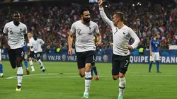 Griezmann anotó en el amistoso frente a Italia