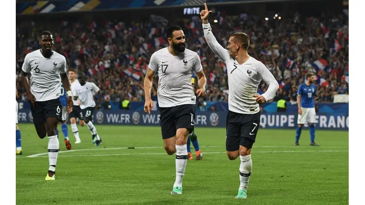 Griezmann anotó en el amistoso frente a Italia