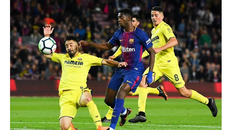 Foto de Dembélé en Barcelona