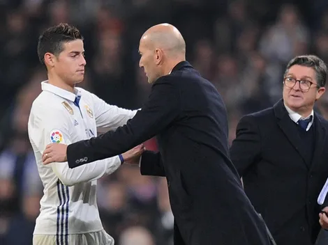 James Rodríguez también habló de la salida de Zidane