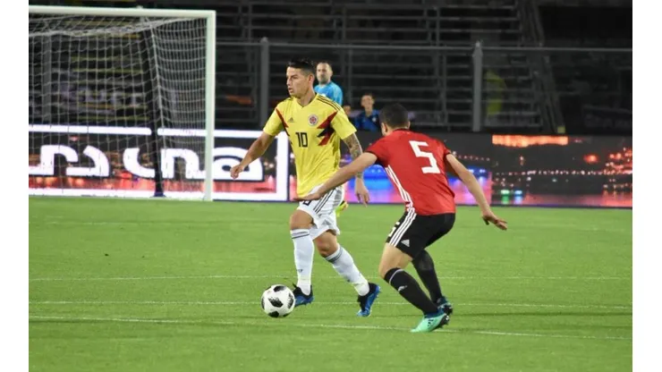 El mediocampista colombiano aseguró que se hizo un partido de calidad ante Egipto